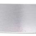 TRQ Radiator Assembly Aluminum Core Compatible with 17-20 Jeep Compass CU13687