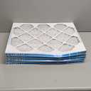 Aerostar 16x20x1 MERV 13 - 6 Count - Pleated HVAC, Furnace & Air Conditioner Filters - Removes Bacteria, Dust, Cold & Flu Germs, Lint, Mold, Pet Dander, Allergy-Causing Pollen, Smog, Smoke & Viruses