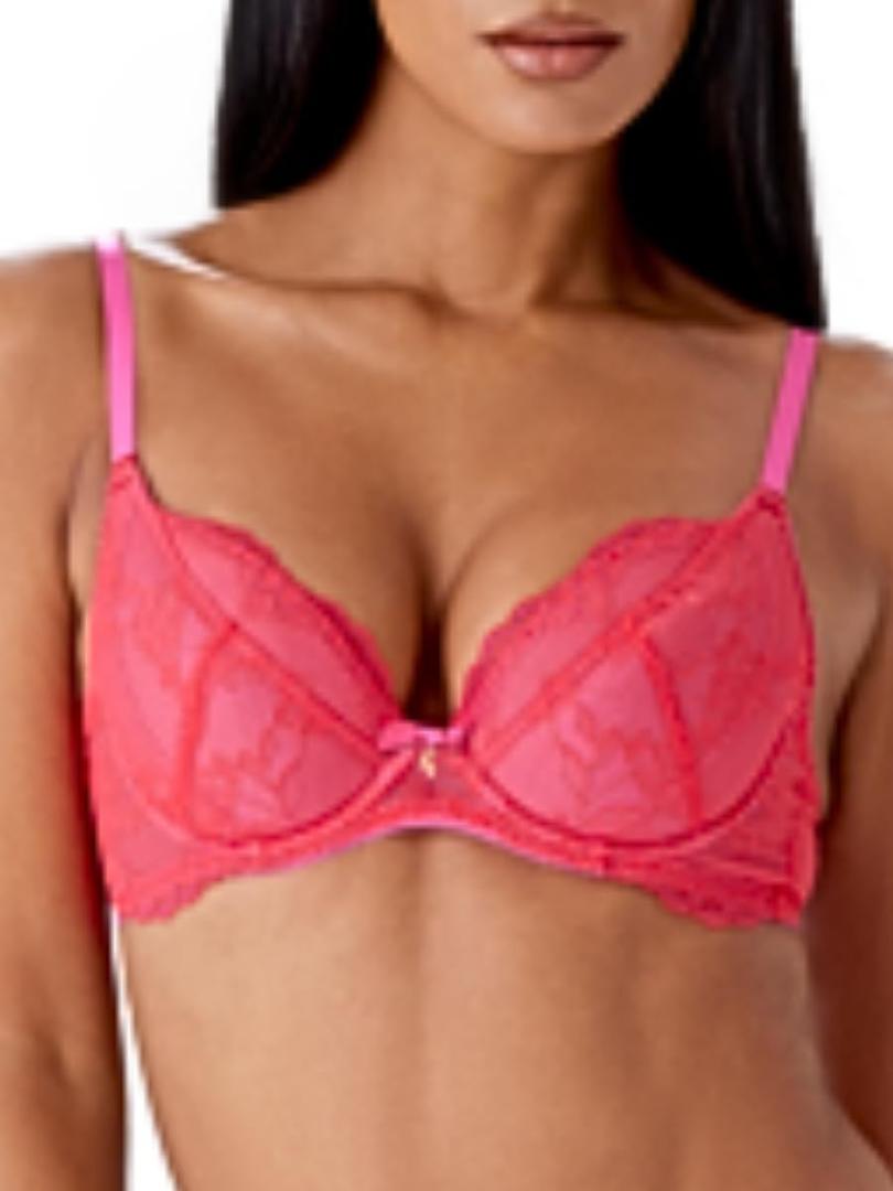 Gossard Women's Superboost Lace Padded Plunge Bra (28F)