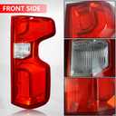 LED Lamp Rear Tail Light Assembly Replacement for 2019 2020 2021 2022 2023 Chevy Silverado 1500 2500 3500 Rear Light With LED Bulb and Harness Replace OE 84678149 (Left Driver Side)