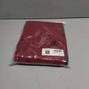 AlvaQ Womens Spring Summer Round Neck Sleeveless A Line Dresses Casual Elastic Waist Ruffle Flowy Long Dress Fashion 2025 Red Small