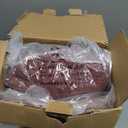 Monbix Full Size Comforter Set, Dark Red Bedding Comforter for Full Size Bed Set Reversible, Bedding Sets Full 7 Pieces, Cationic Dyeing Bed in a Bag with Comforter, Sheets, Pillowcases & Shams