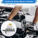 Brake Master Cylinder with Reservoir No.26401-AG031 for Subaru Forester 2008-2013 Hydraulic Master Cylinder Aluminum Alloy,Plastic 1 Pc