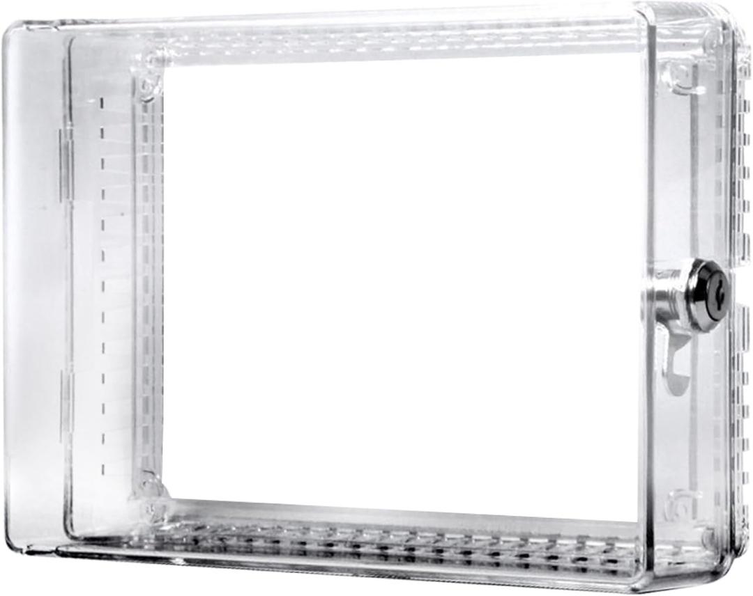 TayMac ZTC200 Plastic Thermostat Cover Low Profile, Medium, Clear