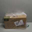 M MCIRCO [5-Packs, 36 Oz Glass Meal Prep Containers with Snap Locking Lids Glass Food Containers,Airtight Lunch Container,Microwave, Oven, Freezer and Dishwasher (4.5 Cup) (Gray)