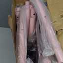 Clothes Rack - Double Rods Clothing Rack with Mesh Shelf, Hooks & Wheels, Metal Clothing Racks for Hanging Clothes & Bags, Multifunctional Garment Rack for Laundry, Pink, 28.7" x 16.5" x 59.1"