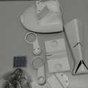 YOGES Charging Dock for Meta Quest 3S, Quest 3 Fast Charging Station with 2 Rechargeable Batteries kit, VR Heatset Charging Stand Dock for Oculus Quest 3/ Quest 3S Accessories, Support Elite Strap (White)