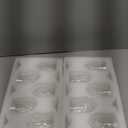 UMEIED 12 Pack 7.2oz Wine Glasses, Small Stemware for Red Wine, Port, Sherry, Dessert Wine, Crystal Clear Classic Glass Goblets Elegant Glassware for Restaurants, Bars, Home Use