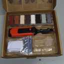 Tile Repair Kit, Porcelain Ceramic Tile Chip Repair Kit for Wall, Electric Heating Pen Set, Crack Gaps Repairing Tools for Stone Porcelain