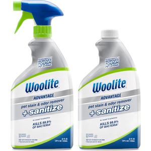 Bissell Woolite Advantage Pet Stain & Odor Remover + Sanitize, 3327