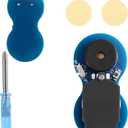 Prank Cricket Noise Maker, Figure 8 Appearance Cricket Noise Generator with 16 Chirping Sounds Hidden Beeping Prank Items for Office School Home Party Car (Blue)
