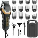 Extreme Grip Pro Corded Hair Clipper for Men Or Women, No-Slip Grip Hair Clipper, 79465-300, Self-Sharpening Blades, Thumb-Adjustable Taper