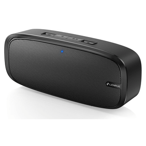 LENRUE Bluetooth Speaker, Wireless Portable Speaker with Loud Stereo Sound, Rich Bass, 12Hour Playtime, Builtin Mic. Perfect for iPhone, Samsung and More
