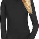 Beluring Women Shirt Short Sleeve Crew Neck Summer Soft Long TshirtsTee Tops Blouse (M)