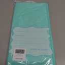 Table Cloths Disposable 6 Pack Light Blue, 108x54 Inch Blue Plastic Tablecloth Waterproof Rectangle Table Covers for Wedding, Birthday, Bridal Shower, Graduation, Prom, Disco & Party Supplies