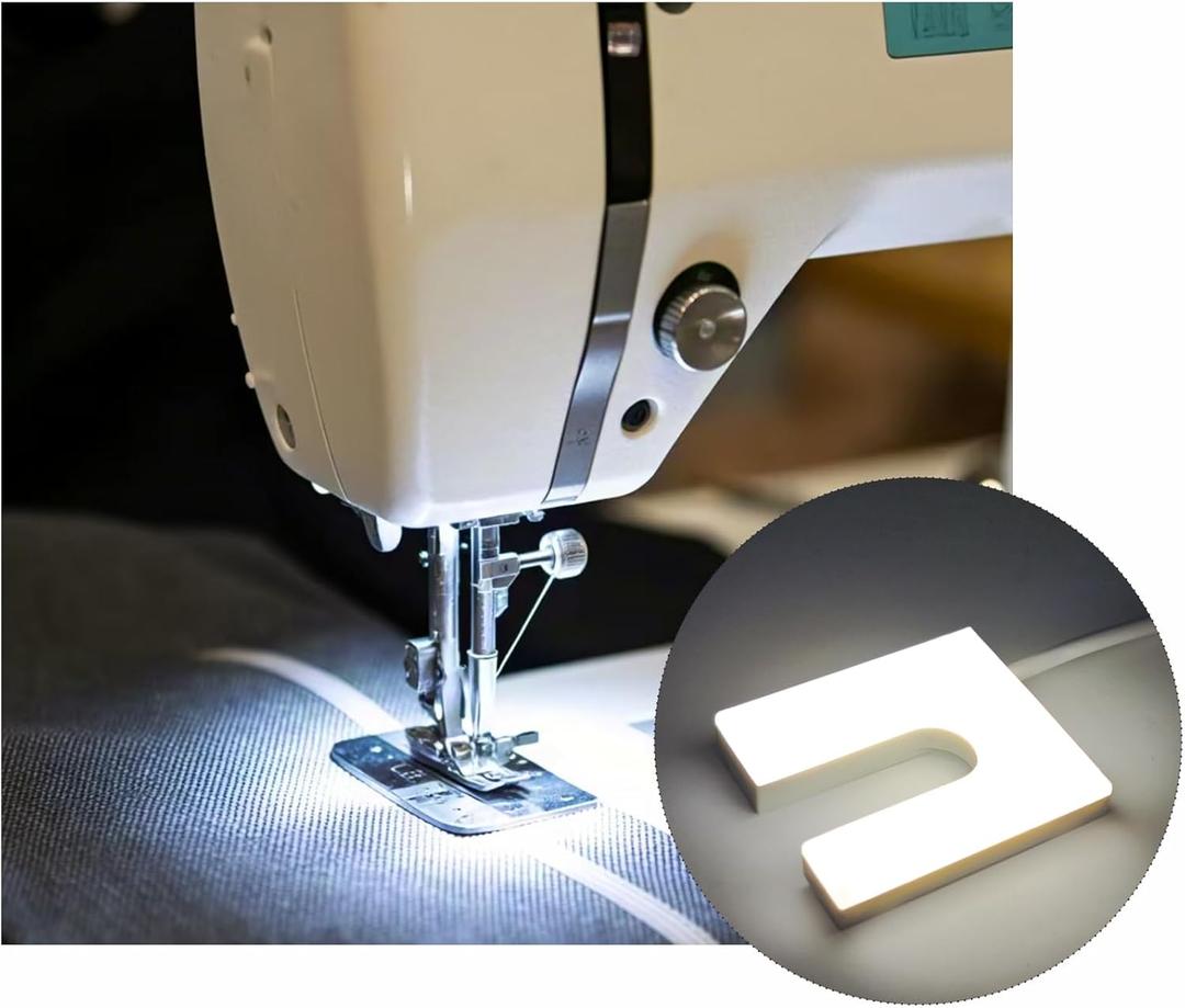 YinzPlus U Shape Magnetic Sewing Machine Light COB Chips 2 Watt 200 Lumen Ra 90 High Brightness 6000K Cold White