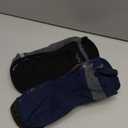 Muezna Men's Non-Slip Yoga Socks, Anti-Skid Pilates, Barre, Bikram Fitness Hospital Slipper Socks with Grips (9-11, Black+coffee+navy+grey - 4 Pairs)