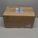 KAMPKEEPER Canopy Replacement Top Cover Roof for 10x10 Peak Pole Straight Leg Canopy Tent,PU-Coated 500D Polyester UV Waterproof,for Outdoor Commercial Garden Patio Sun Shade(Top Only) (White)