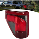Left Tail Light with Blind Spot Compatible with 2024 2025 F(Series) 150 Driver Side halogen Rear Tail Lamp Assembly Brake Light RL34-13B505 (Left)