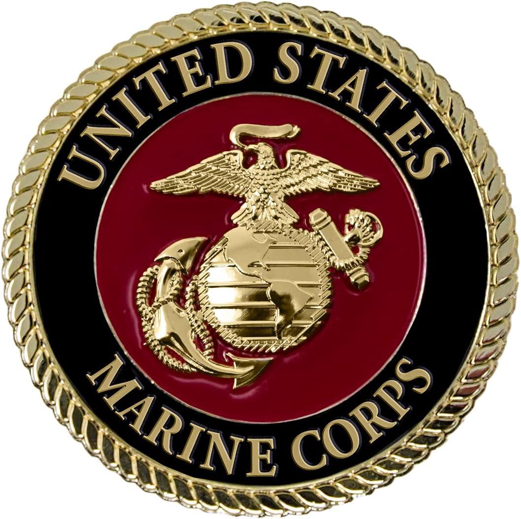 USMC Medallion 2.25 Inches Marine Corps EGA Eagle Globe Anchor Emblem | USMC 2.25" EGA Medallion