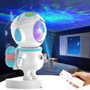 Apollo Star Galaxy Projector Night Light with 16 Light Effects, Nebula Ceiling LED Lamp for Bedroom and Room Decor, for Parties & Christmas &Birthday& Kids Gifts (Blue)