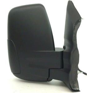 Passenger Right Side Mirror Replacement Power Mirror and Heated Without Indicator Fit Ford Transit 150 250 350 from 2015-Onward (Passenger (RH) Side)