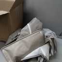 ZEEBABA Baby Playpen,71x47 inch Playpen for Babies and Toddlers, Play Pen for Kids, Play Pens for Babies and Toddlers for Apartment (Without mat) (Gray)