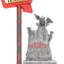 Hallmark Keepsake Christmas Ornament, Beetlejuice Here Lies Beetlejuice with Light, Movie Gifts