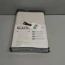 100% Blackout Shield Blackout Curtains for Bedroom 84 Inches Long, Back Tab/Rod Pocket Living Room Drapes, Thermal Insulated Blackout Curtains 2 Panels Set, 50" W x 84" L, Cream