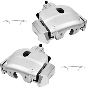cciyu Front Left & Right Brake Calipers Assembly w/Bracket 18B4778 18B4779 2001-2007 For Ford For Escape,2001-2006 For Mazda For Tribute,2005-2006 For Mercury For Mariner