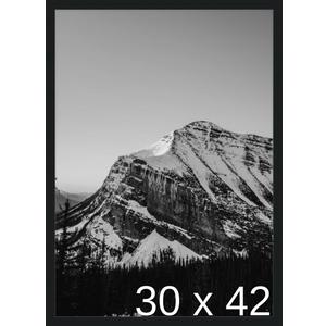 Frame It Easy 30 3/4 x 42 Black Frame (Wilton) 30.7x42 inches