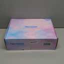 NEMONE Mermaid 4 Size Adjustable Light up Roller Skates for Girls, Purple Blue Skates for Toddlers, Beginner Kids Butterfly Roller Skates Indoor Outdoor (Medium - Big Kid, F- Unicorn - Pink)