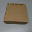 LARS NYSM Electric Salt and Pepper Grinder Set, USB Rechargeable, Automatic Salt and Pepper Mills, Spice Shakers Refillable with LED Light, Adjustable Coarseness, Ceramic Grinder (Taupe Brown)