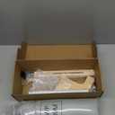 Zakkart SnugCloud Cat Window Perch with 4-Sided Bolster - Orthopedic Cat Hammock for Window Sill - Solid Hardwood & Metal Frame - Window Seat for Pets (Dark Stained Wood w/Gray Bed, Medium) (Medium (22"x15"))