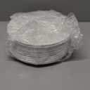 Hushee 12 Pack 7 Inch White Dessert Plates/salad Dishes Set, Melamine Small Dinner Plates Round Serving Dishes for Snacks, Bread, Fruit, Cake and Salad, Home Restaurant Supplies