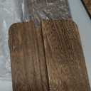 Wooden Mail Holder 3 Slots Mail Organizer for Desk Wood File Paper Letter Sorter for Letter Envelope Filing Cell Phone Document Storage, Organizer Tray for Office and Home (Dark Brown)