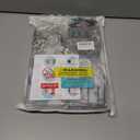 Winlyn 24 Sets Christmas Gingerbread House Suncatchers Ornaments Decorations DIY Window Paint Art Suncatchers Winter Crafts Painting Kits for Kids Classroom Activities Art Project Party Favors