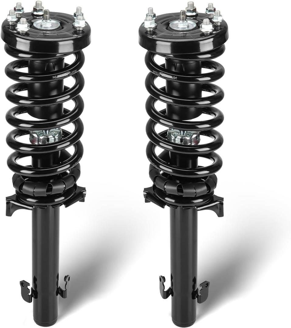 Front Complete Shock Absorber Fit for Honda Accord 2.4L 3.5L FWD 2008-2012, Struts Assembly w/Coil Spring, Replace for 172562L 172562R