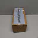 5 Inch Gutter Hangers, Hidden Aluminum Gutter Brackets with Assembled Screw - Support Sagging rain gutters.(50 Pcs)