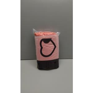 MIULEE Set of 2 Non Slip Shaggy Bathroom Rugs Extra Thick Soft Bath Mats Plush Microfiber Absorbent Water for Tub Shower Machine Washable, Valentines Day Decor (Coral, 16x24 Inches)