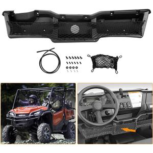 KIWI MASTER Under Dash Storage Pocket for 2016-2026 Honda Pioneer 1000-5 1000-3 Accessories 08L71-HL4-F00