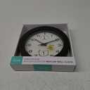 Equity by La Crosse 10 Inch in/Out Brown Wall Clock with Thermometer and Hygrometer (29005)