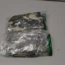 Girls' 2-Piece Skirt Set Round Neck Drawstring Double Cropped T-Shirts and Camouflage Skirt Outfits (6-7 Years, Green)