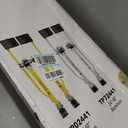 ToolPro Professional Grade Adjustable Drywall Stilts - for Drywall Installation, Painting, and More. Soft Strap Bands to Reduce Soreness and Smoother use (48-64 in., Magnesium)