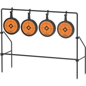 Ideagle BB Gun Targets Heavy Metal Spinning Pellet Shooting Target for .177 .20 Caliber