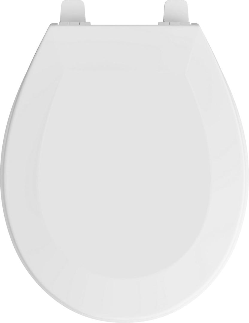 PROFLO PFTSE1000 Round Closed-Front Toilet Seat and Lid - White