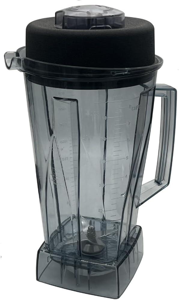 Replacement Pitcher With Blade and Lid Parts Accessories, 64oz Blender Jar,Compatible With Vitamix Vita-Prep 3 - Model VM0101E and Vitamix G-Series Professional 300/5200/5300 (non soft handle jar)