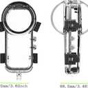 50 Meter Underwater Dive Case, Compatible with insta360 X5 Sports Camera Accessory, Fully Invisible Dive Case Waterproof Housing
