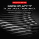 Winter Warm Gloves Men Women, Windproof Waterproof Thermal with Touchscreen Fingers & Anti-Slip Palm for Cool Weather Running Cycling Driving Hiking Biking Walking Sports Soccer, Freezer Work (Medium, Black)