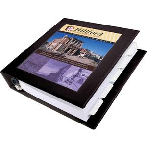 Avery Heavy-Duty Framed View 3-Ring Binder, 1.5" EZD Rings, 1 Black Binder (68058)